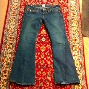 😍TRUE RELIGION- Twisted Inseam JOEY Flare/Bootcut Size 29